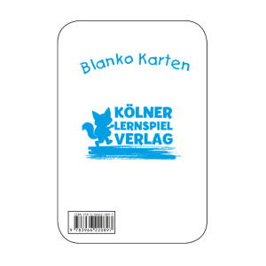 Lochkasten Blankokarten